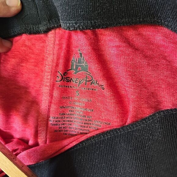 Disney Parks Minnie Mouse 2 pc Zip Up Hooded Light Weight Jacket & Pants Size S - Picture 11 of 11